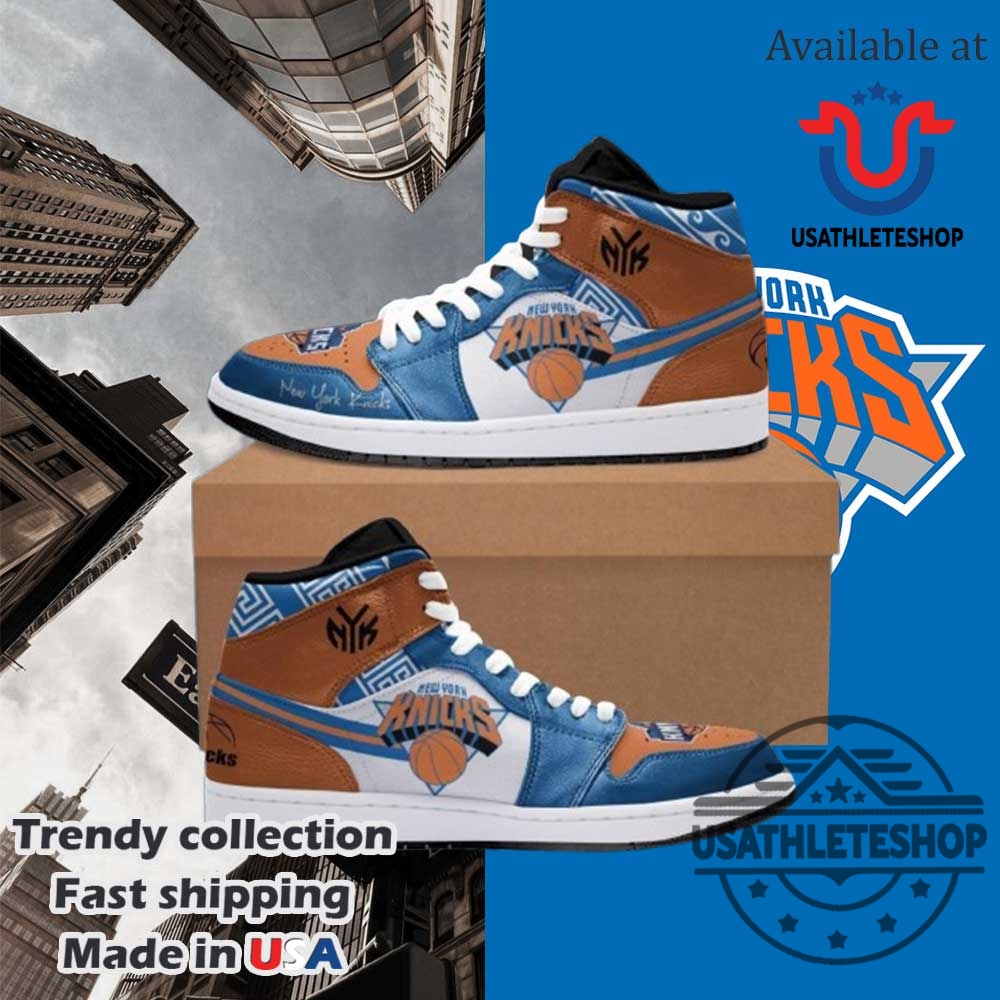New York Knicks Air Jordan Shoes Sport Custom Sneakers