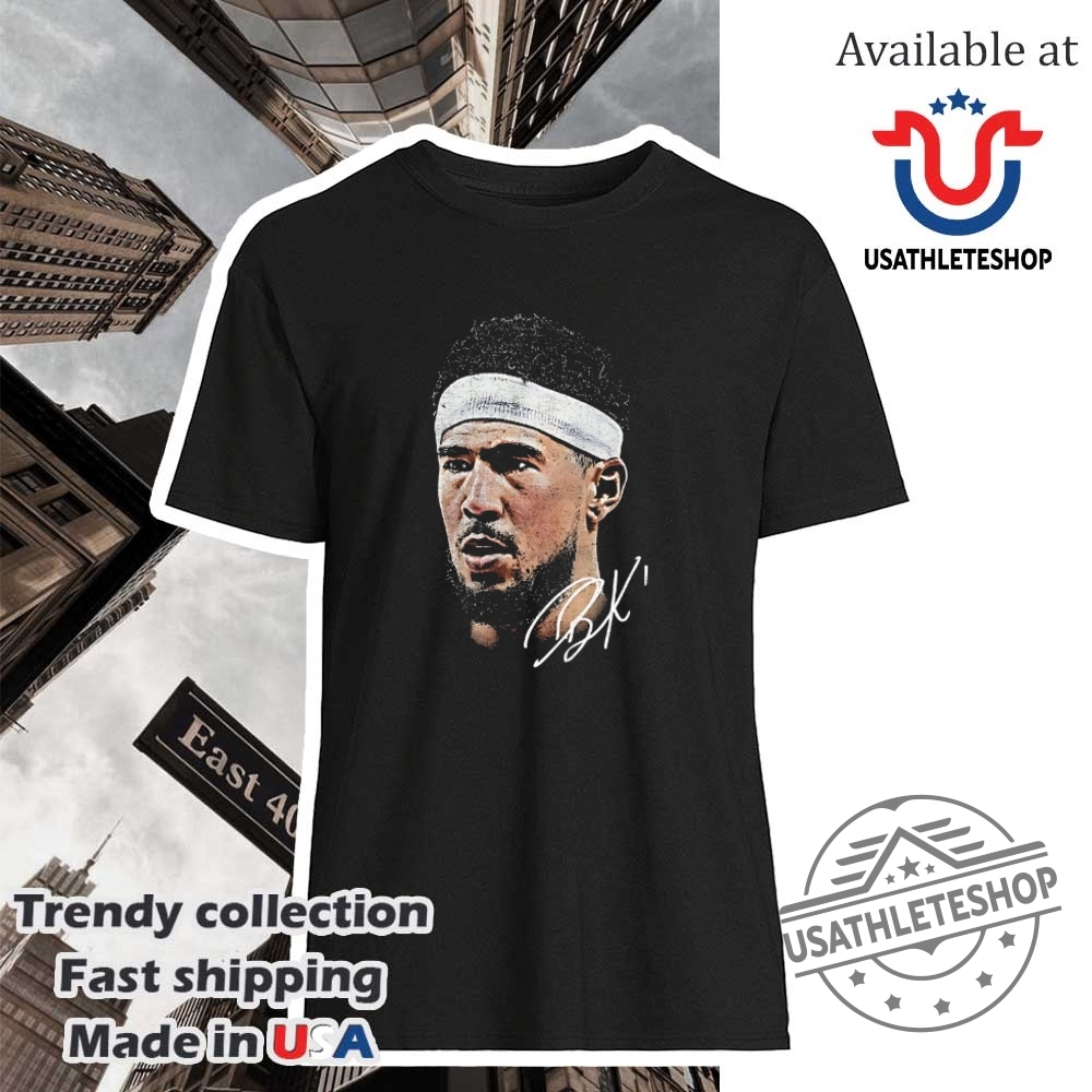 Devin Booker Phoenix Suns Nba Big Face Player Shirt
