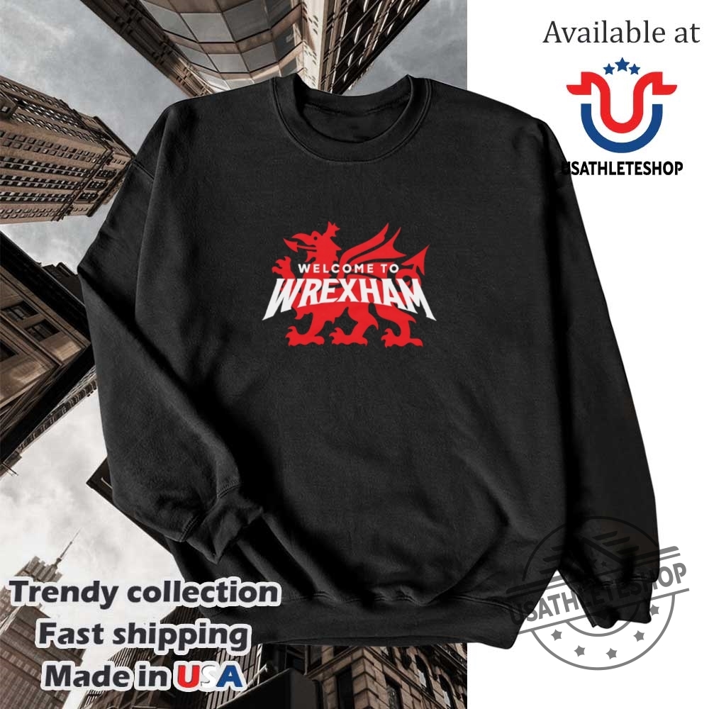 Welcome To Wrexham Logo Shirt 5 Welcome to Wrexham logo shirt