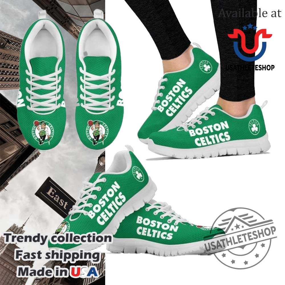 Nba Boston Celtics Running Shoes White Sole 3 NBA Boston Celtics Running Shoes White Sole