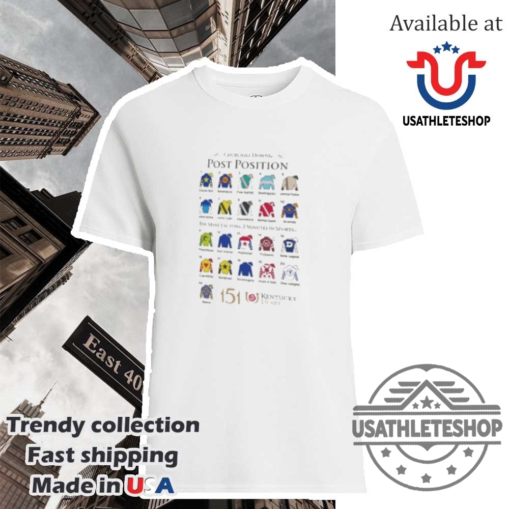 "Top 2025 Kentucky Derby and Sports-Themed T-Shirts: Must-Have Picks" 4 Kentucky Derby 151St Postposition Churchill Downs Tshirts