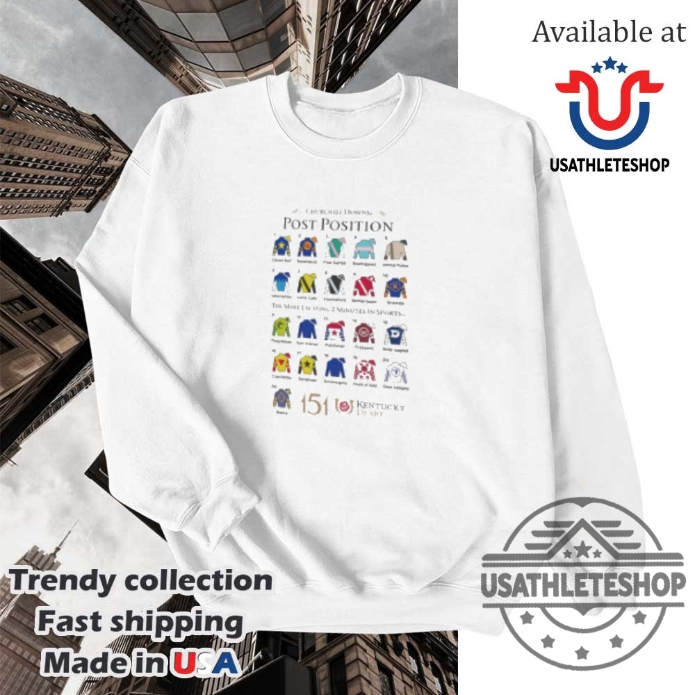 Kentucky Derby 151St Postposition Churchill Downs Tshirts 5 Kentucky Derby 151st Post-Position Churchill Downs T-Shirts
