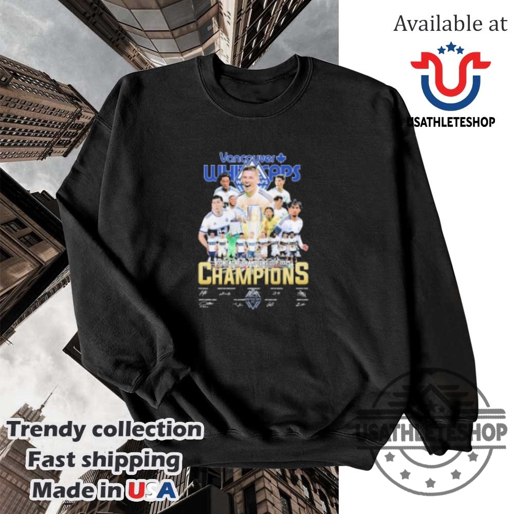 Vancouver Whitecaps Concacaf Champions Cup 2025 Signatures Tshirts 5 Vancouver Whitecaps Concacaf Champions Cup 2025 Signatures T-shirts