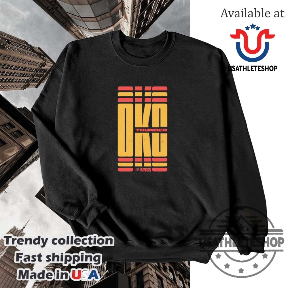 Oklahoma City Thunder Okc Playoff 2025 Tshirts 5 Oklahoma City Thunder OKC Playoff 2025 T-shirts