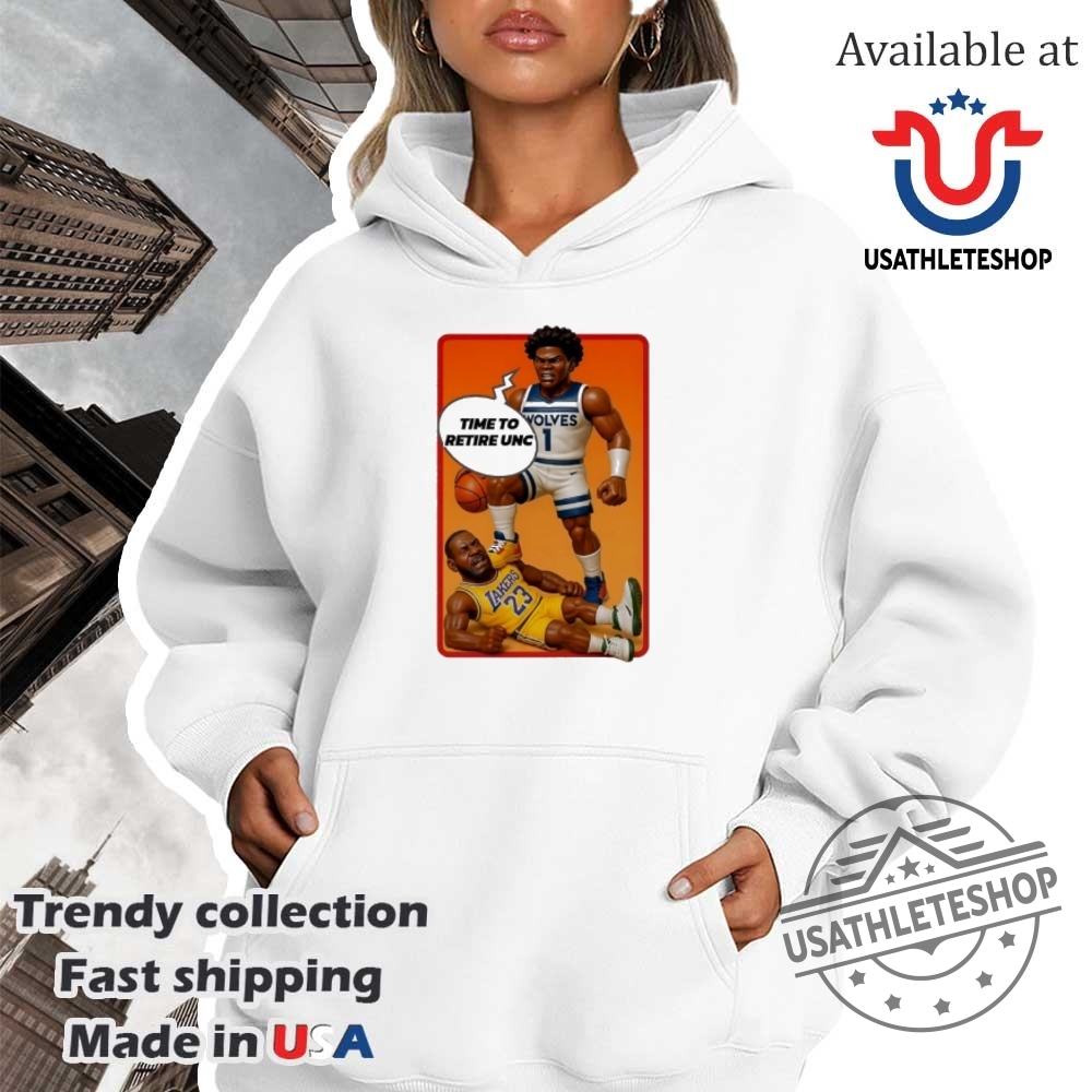 Anthony Edwards Minnesota Timberwolves Defeat Lebron James Los Angeles Lakers Shirt 4 Anthony Edwards Minnesota Timberwolves defeat LeBron James Los Angeles Lakers shirt