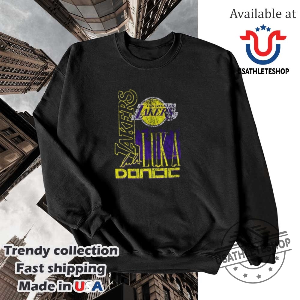 Luka Doncic Los Angeles Lakers New Era Full Court Press Mineral Wash Player Tshirts 5 Luka Doncic Los Angeles Lakers New Era Full Court Press Mineral Wash Player T-shirts