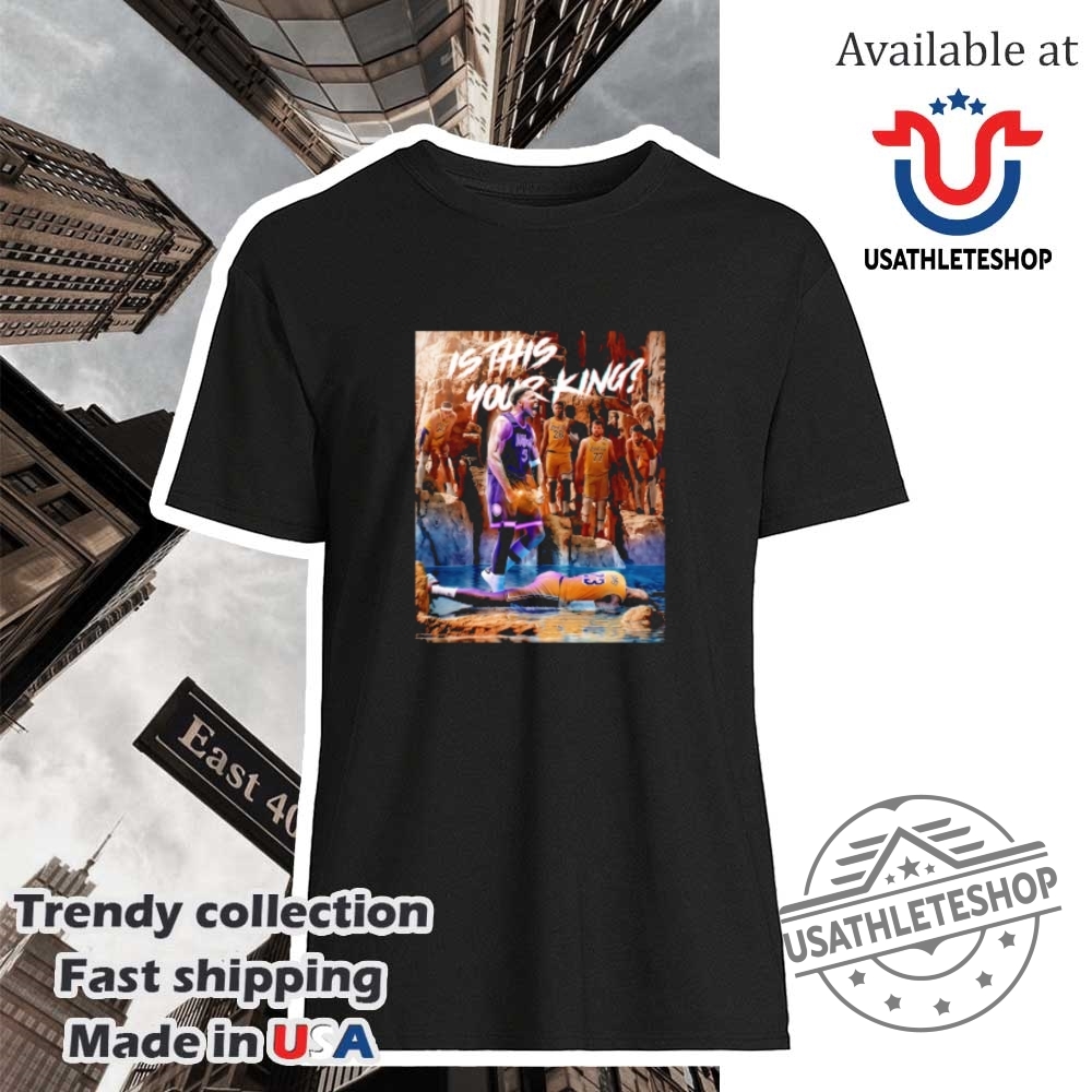 "Shop Top NBA Playoff Shirts: Edwards, Doncic, and More 2023" 8 The Timberwolves Beat Lakers Is This Your King Shirt