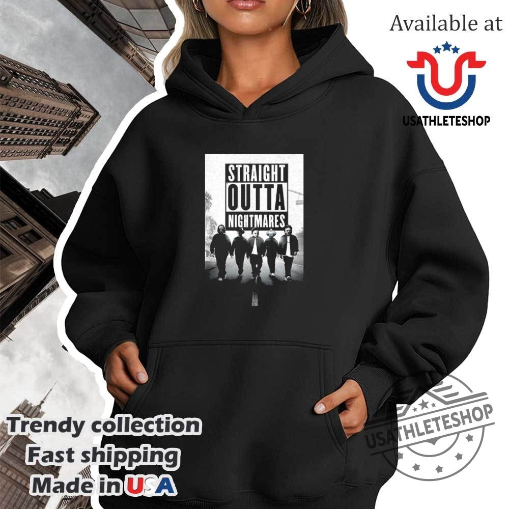 Horror Straight Outta Nightmares Shirt 4 Horror straight outta nightmares shirt