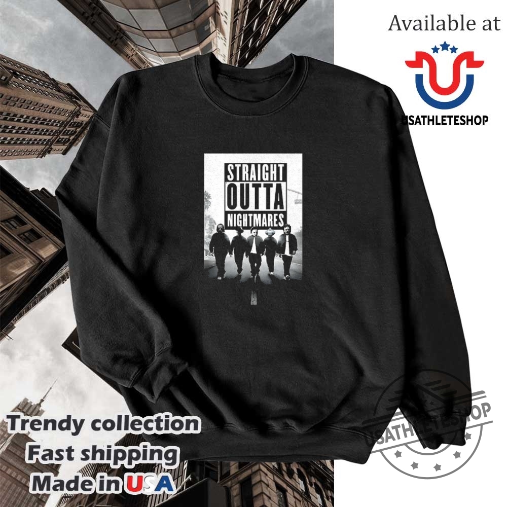 Horror Straight Outta Nightmares Shirt 5 Horror straight outta nightmares shirt