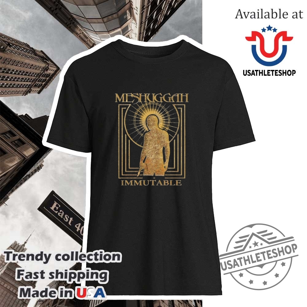 "Shop Top NBA Playoff Shirts: Edwards, Doncic, and More 2023" 16 Meshuggah Indelible Tshirts