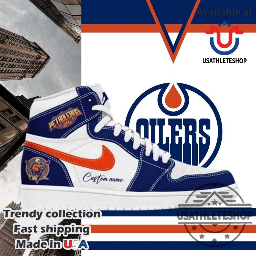 "Top Edmonton Oilers Sneakers: Run in Style with Team Spirit" 7 Edmonton Oilers Dia De Los Muertos Limited Edition Air Jordan 1 Our Inaugural Design