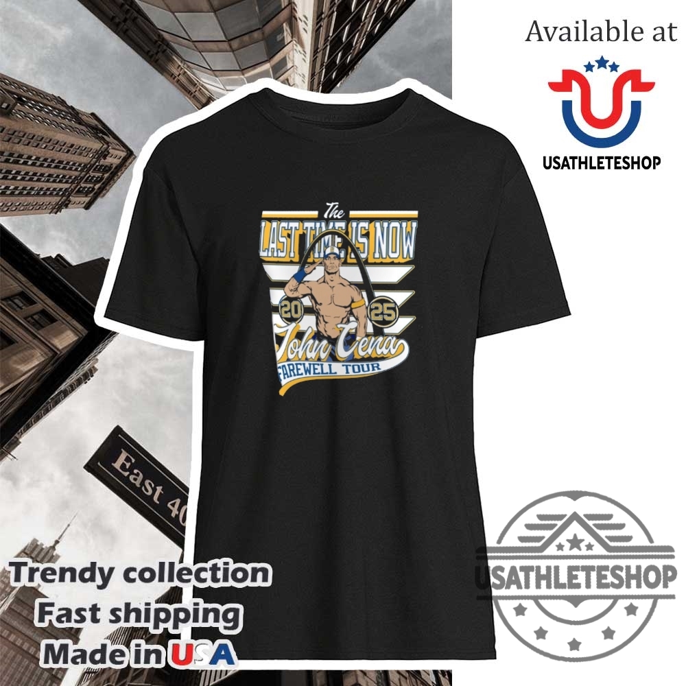 "Support Your NBA Team All Year: Warriors, Nuggets, Celtics, Cavs, Thunder" 16 John Cena Farewell Tour 2025 St. Louis Shirt Celebrating Cenas Legacy