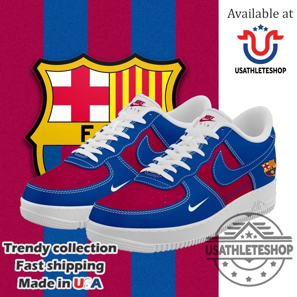 "Must-Have Team Sneakers for True Fans: FC Barcelona, Carolina Hurricanes & More" 4 Fc Barcelona X Nike Custom Name Air Force 1 Fc Barcelona Sneaker