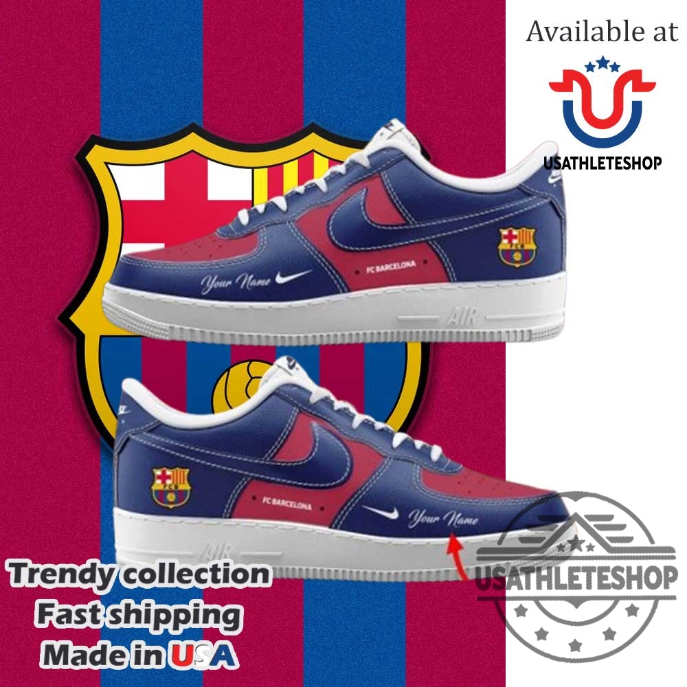 Custom Fc Barcelona Air Sneakers Personalized Name Fan Shoes 2025 4 Custom FC Barcelona Air Sneakers – Personalized Name Fan Shoes 2025