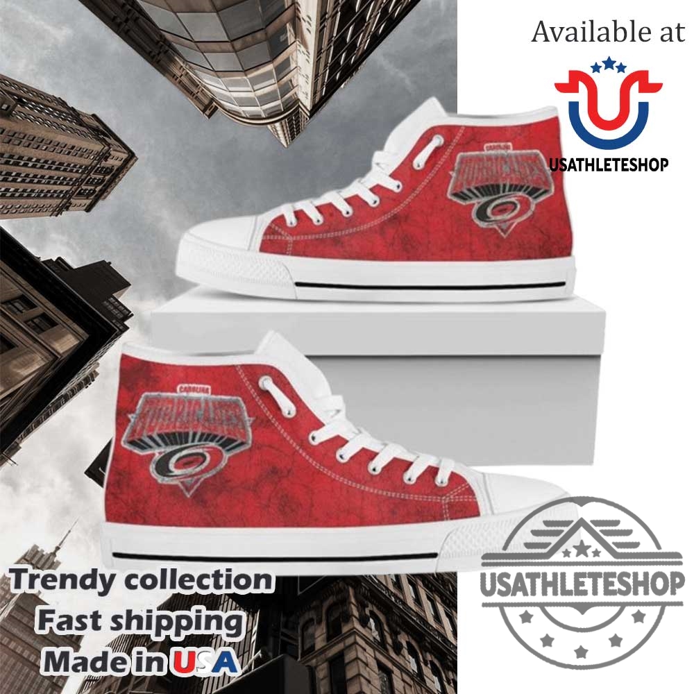 Carolina Hurricanes Red High Top Sneakers White Canvas Nhl Fan Shoes 2025 Custom Converse Style Hockey Trainers For Men Women 3 Carolina Hurricanes Red High Top Sneakers – White Canvas NHL Fan Shoes 2025 Custom Converse Style Hockey Trainers for Men Women