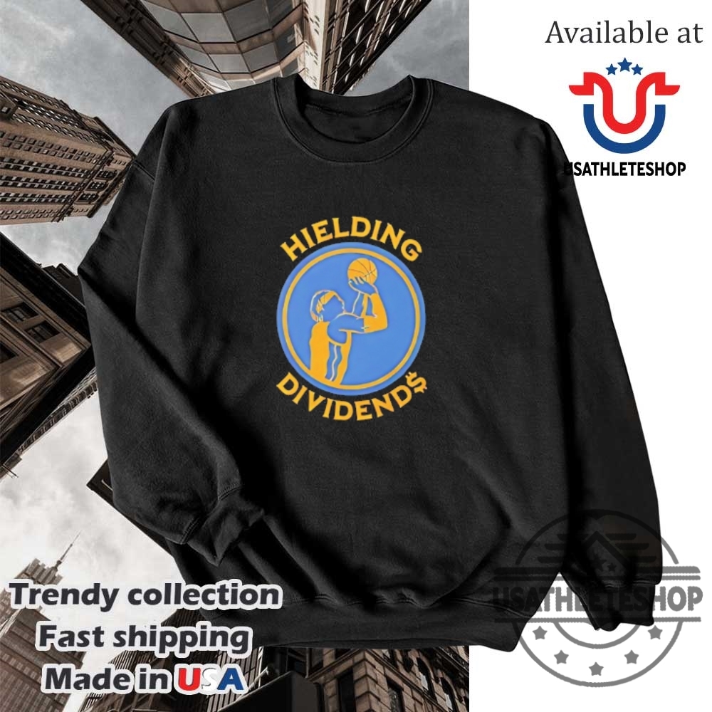 Buddy Hield Golden State Warriors Hielding Dividends Nba Tshirt 5 Buddy Hield Golden State Warriors “Hielding Dividends” NBA T-Shirt
