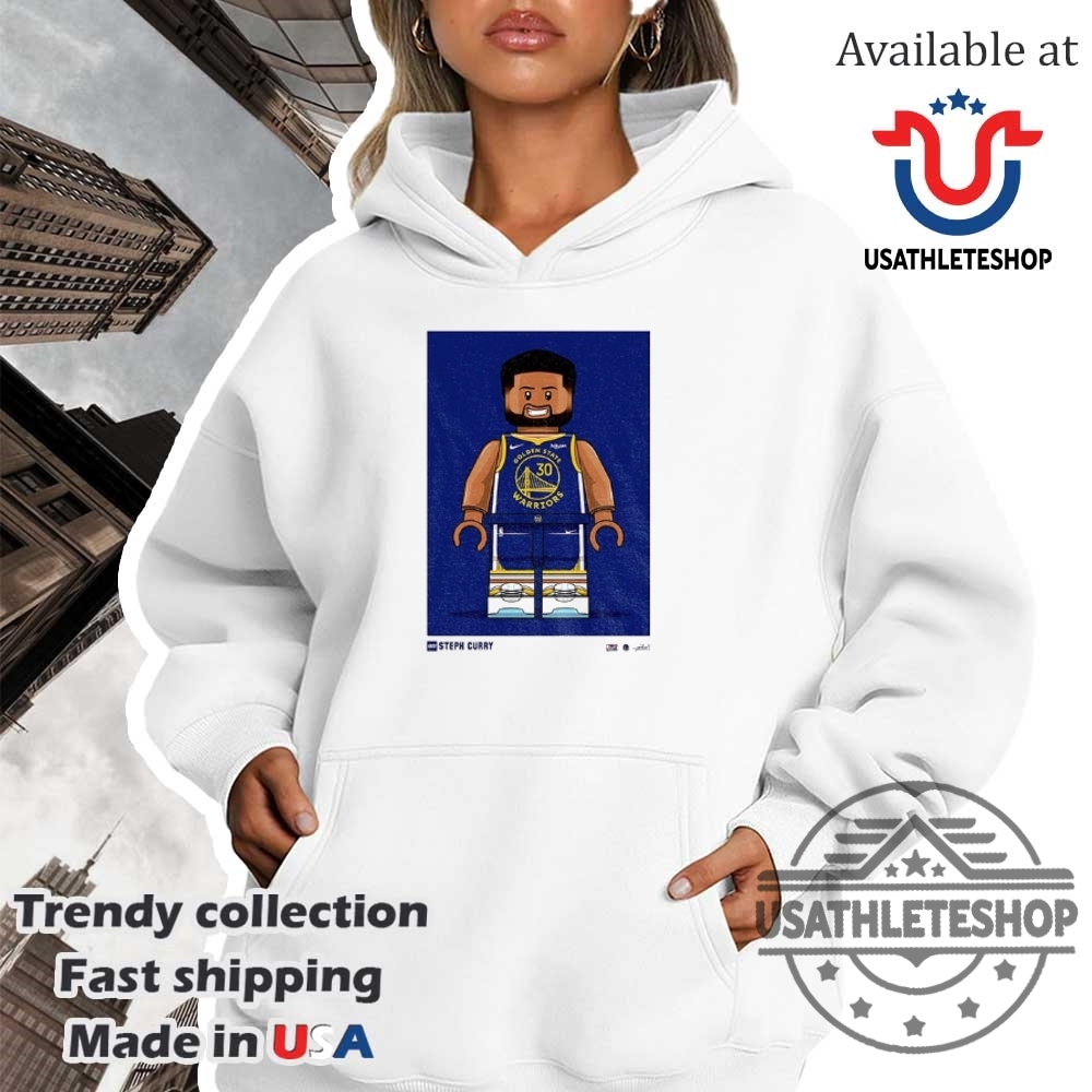 Stephen Curry Golden State Warriors Legoinspired Trial Tshirt 4 Stephen Curry Golden State Warriors LEGO-Inspired Trial T-Shirt
