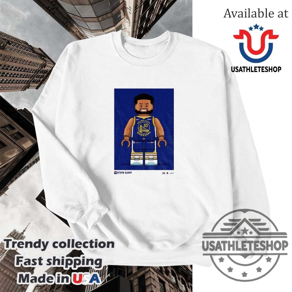Stephen Curry Golden State Warriors Legoinspired Trial Tshirt 5 Stephen Curry Golden State Warriors LEGO-Inspired Trial T-Shirt