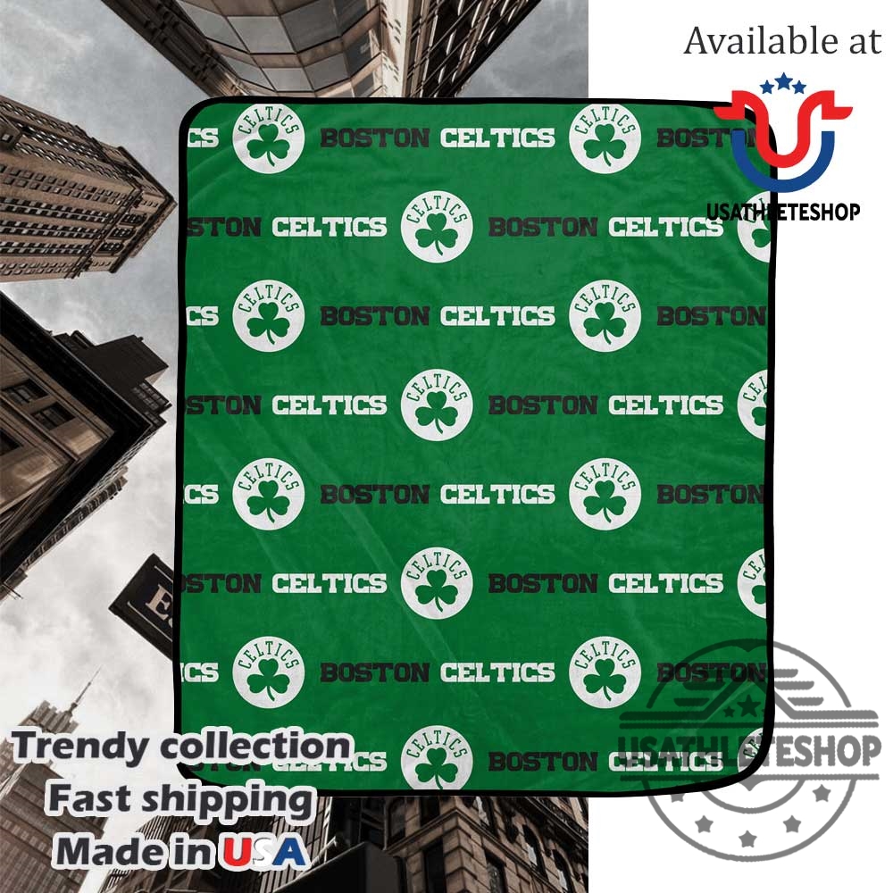 Boston Celtics Fleece Throw Blanket Soft Green Nba Team Logo Bedding For Fans 3 Boston Celtics Fleece Throw Blanket – Soft Green NBA Team Logo Bedding for Fans