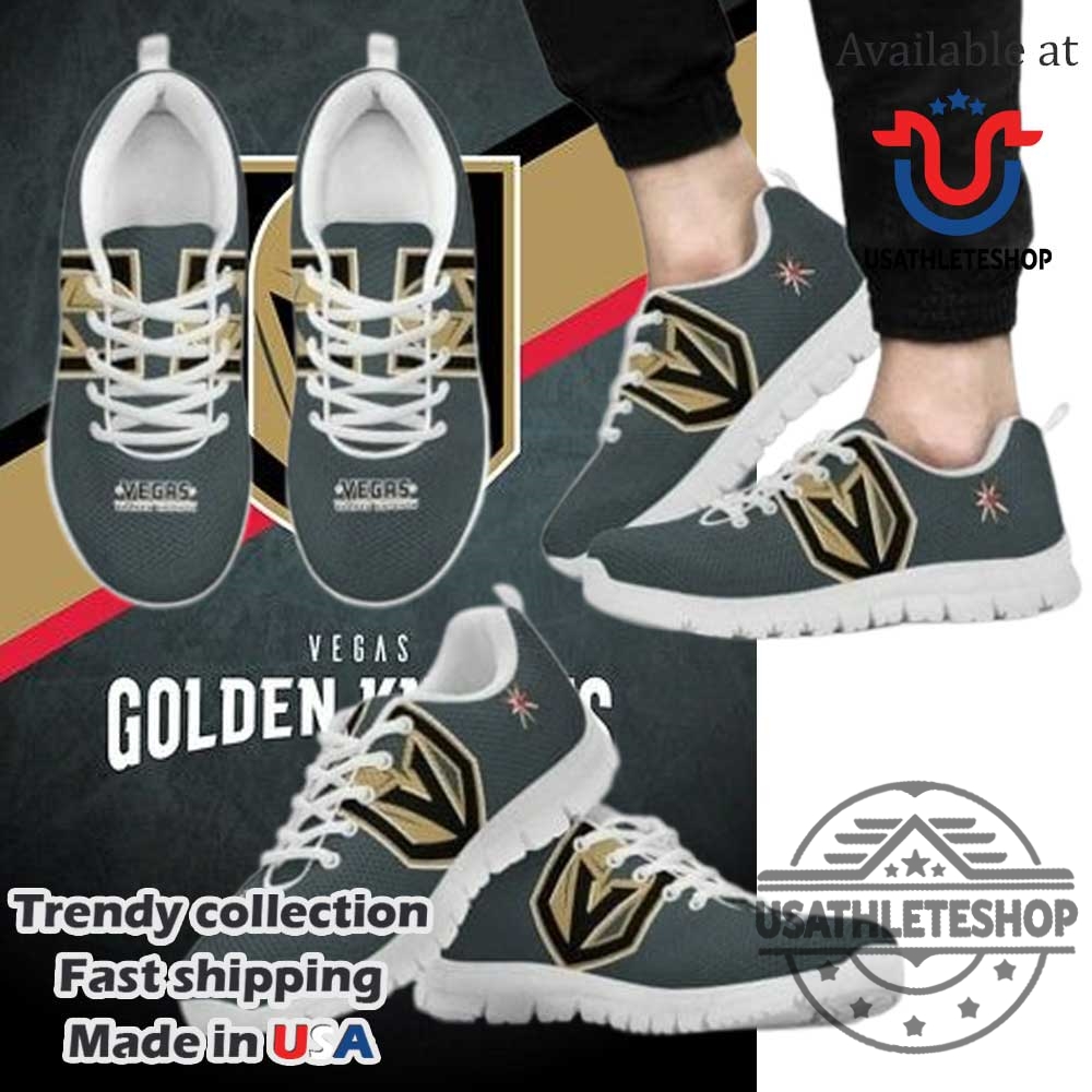 "Top NHL Fan Shoes for Oilers and Golden Knights Enthusiasts" 6 Nhl Vegas Golden Knights Running Shoes White Sole