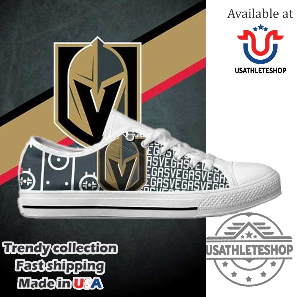 "Top NHL Fan Shoes for Oilers and Golden Knights Enthusiasts" 8 Vegas Golden Knights Classic Low Top Sneakers White Sole Custom Nhl Hockey Fan Shoes