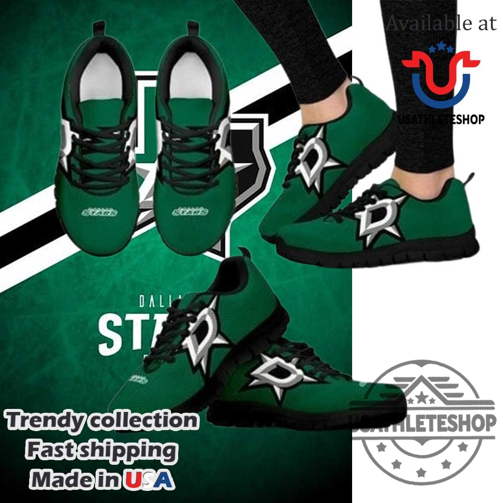 "Top NHL Fan Shoes for Oilers and Golden Knights Enthusiasts" 9 Nhl Dallas Stars Running Shoes Black Sole