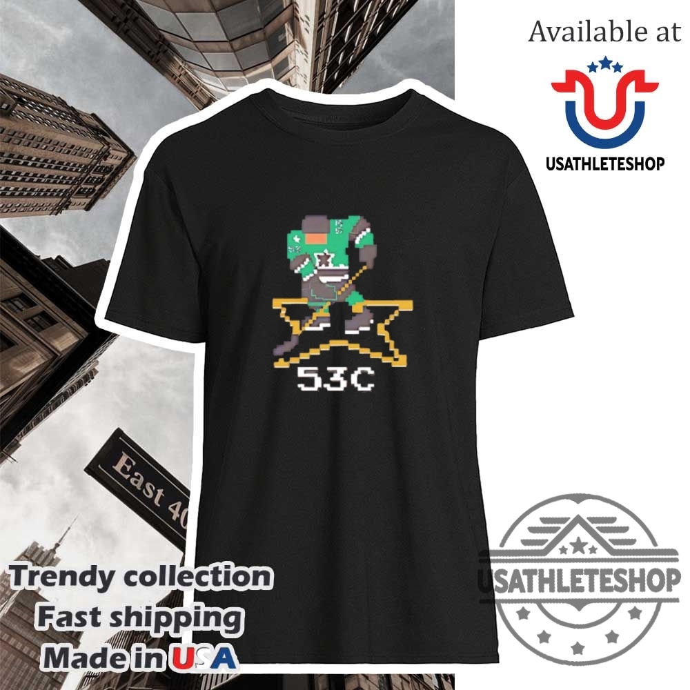 "Top Trendy Sports Fan Shirts for NFL, NHL, and MLB 2025" 3 Wyatt Johnston Dallas Stars 16Bit 53C Shirt