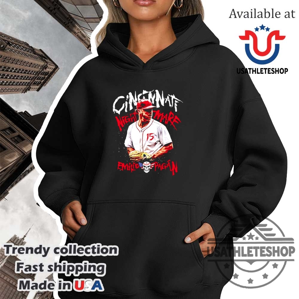 Emilio Pagán The Cincinnati Nightmare Reds Shirt Mlb Pitcher Fan Tee 4 Emilio Pagán “The Cincinnati Nightmare” Reds Shirt – MLB Pitcher Fan Tee