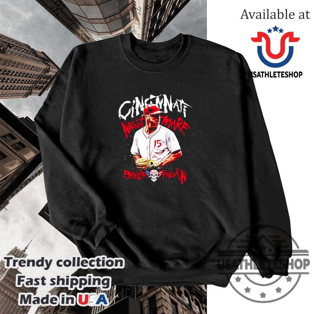 Emilio Pagán The Cincinnati Nightmare Reds Shirt Mlb Pitcher Fan Tee 5 Emilio Pagán “The Cincinnati Nightmare” Reds Shirt – MLB Pitcher Fan Tee