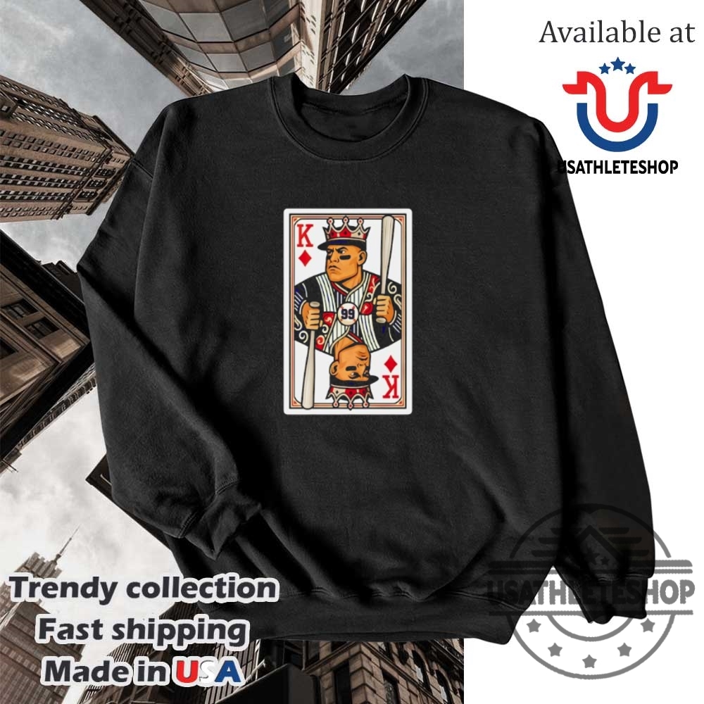 Aaron Judge Diamond King Card Shirt Yankees Baseball Trading Card Tee 5 Aaron Judge Diamond King Card Shirt – Yankees Baseball Trading Card Tee