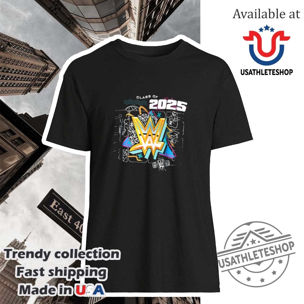 "Top 2025 Fan Tees: NBA, NFL, WWE, and More Apparel" 4 Wwe Class Of 2025 Tshirt Wrestling Legends Tribute Tee