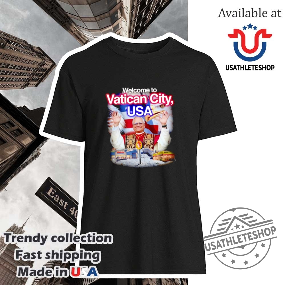 "Top 2025 Fan Tees: NBA, NFL, WWE, and More Apparel" 19 Welcome To Vatican City Usa Pope Leo Xiv Tshirts