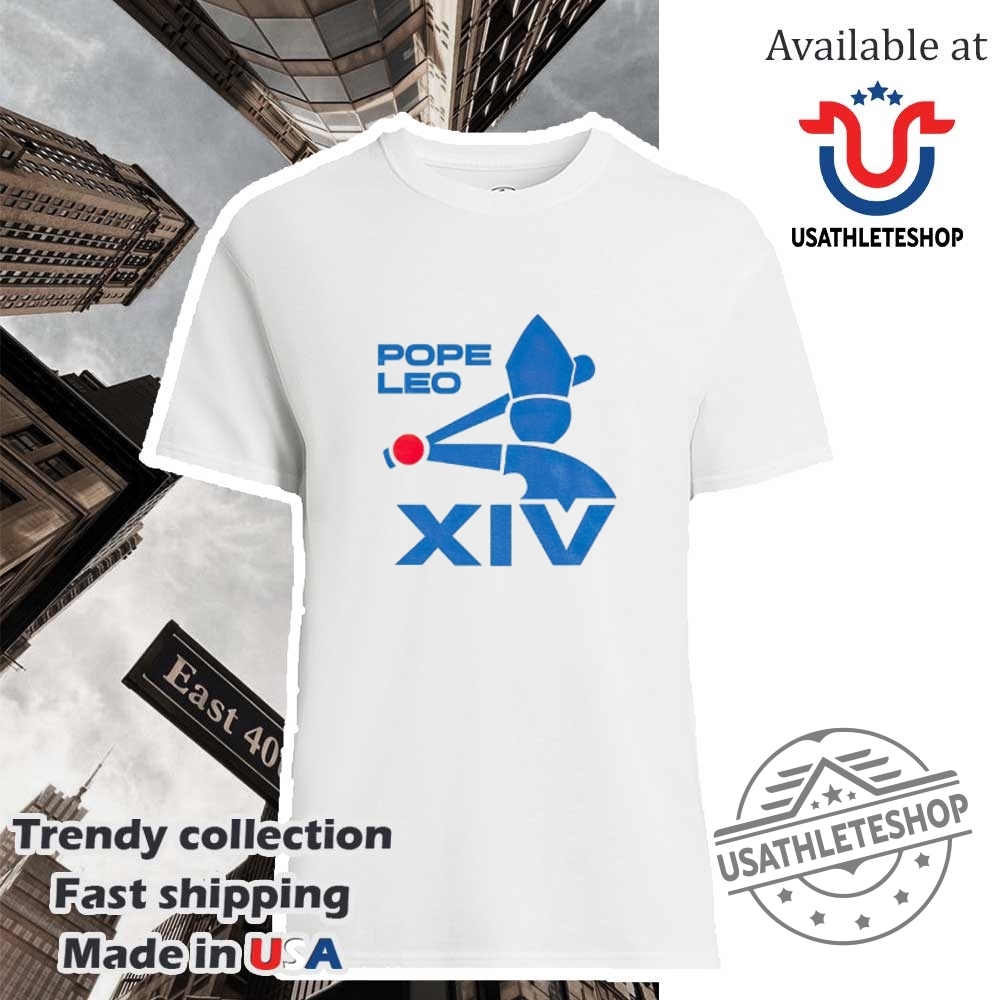 Pope Leo Xiv Baseball Logo Tshirts