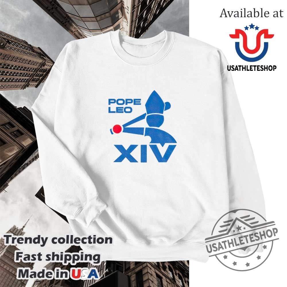 Pope Leo Xiv Baseball Logo Tshirts 5 Pope Leo XIV Baseball Logo T-shirts