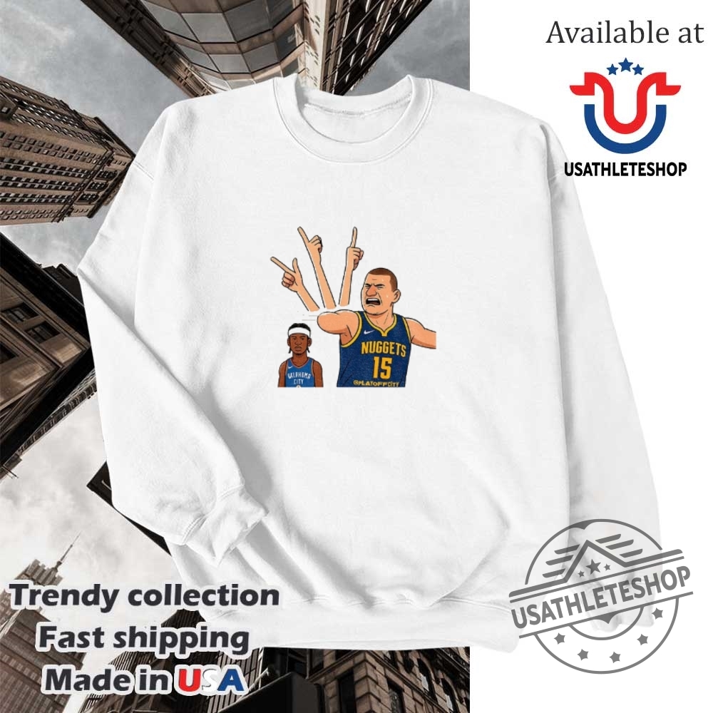 Nikola Jokic Funny Reaction Meme Tshirt Every Time Someone Touches Him 5 Nikola Jokic Funny Reaction Meme T-Shirt – Every Time Someone Touches Him