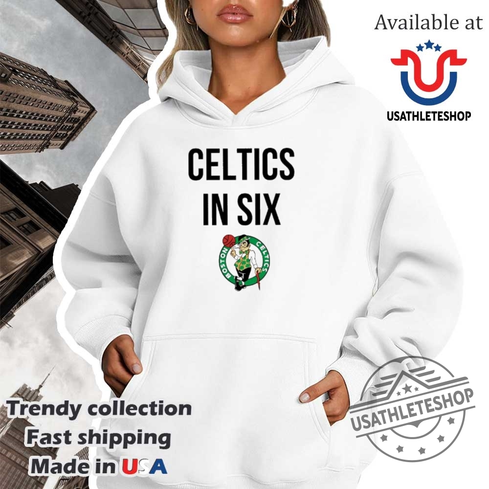 Boston Celtics In Six Logo Shirt 4 Boston Celtics in six logo shirt