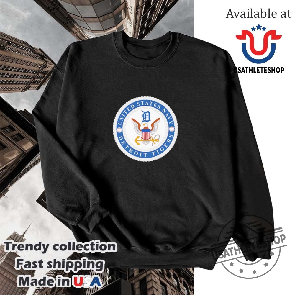 United States Navy Detroit Tigers Shirt 5 United States Navy Detroit Tigers shirt