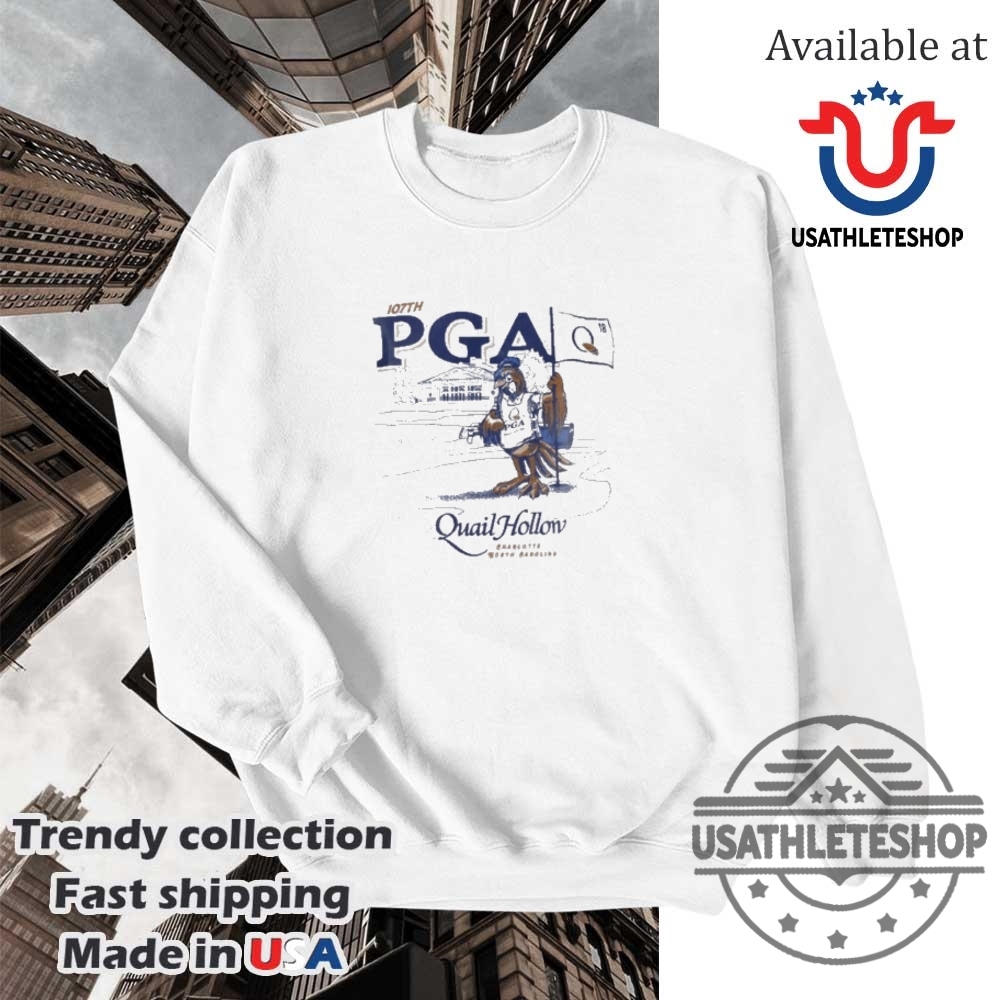 Pga 2025 Quail Hollow Charlotte Golf Tshirt Official Championship Tee 5 PGA 2025 Quail Hollow Charlotte Golf T-Shirt – Official Championship Tee