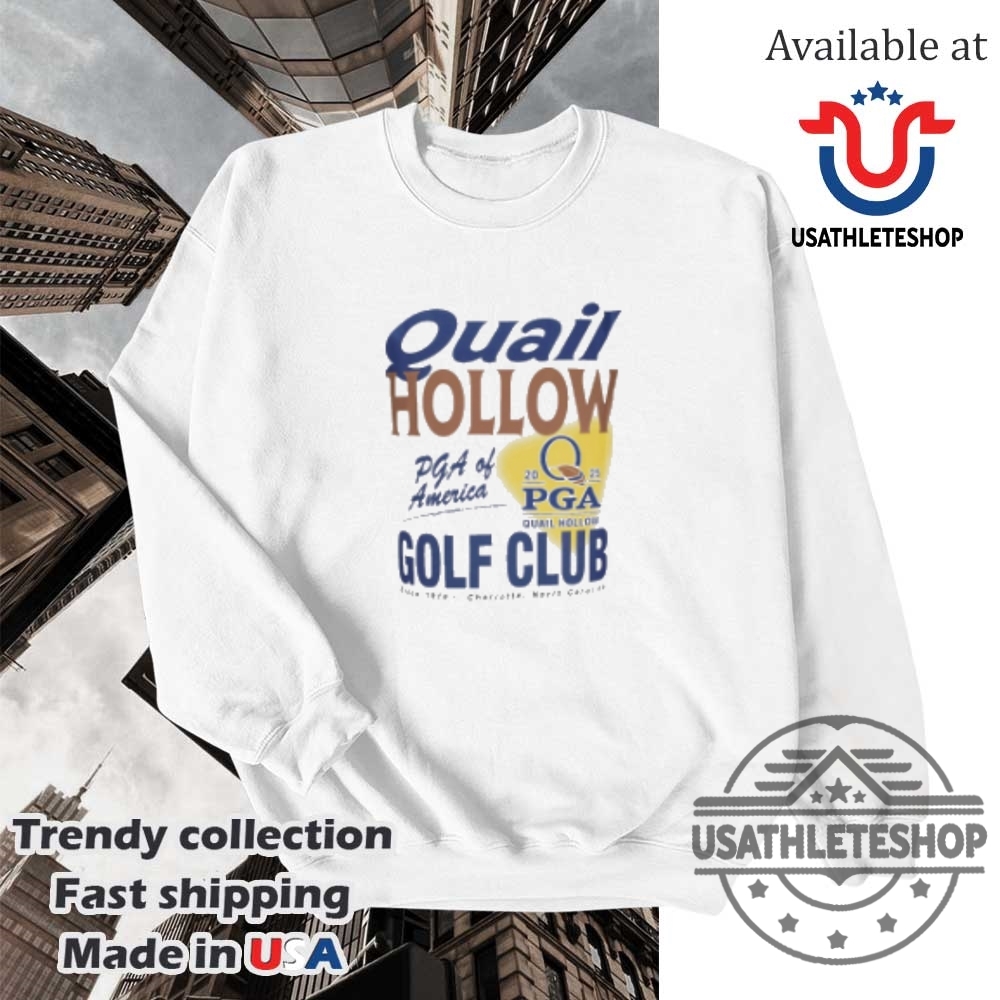 All Fire Foundation Golf Club Tshirt 2025 Pga Quail Hollow Championship Tee 5 All Fire Foundation Golf Club T-Shirt – 2025 PGA Quail Hollow Championship Tee