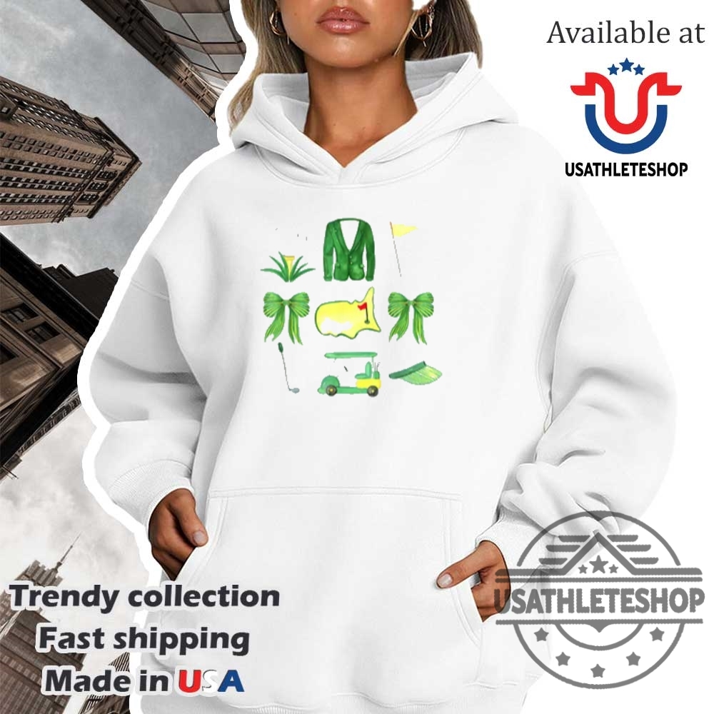 Masters Golf Tournament Graphic Tshirt Augusta Green Jacket Fan Tee 4 Masters Golf Tournament Graphic T-Shirt – Augusta Green Jacket Fan Tee