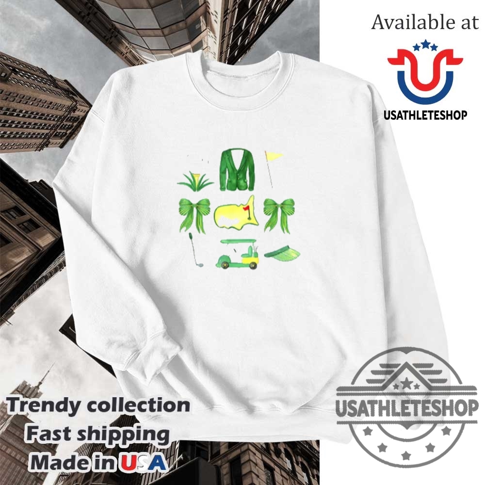 Masters Golf Tournament Graphic Tshirt Augusta Green Jacket Fan Tee 5 Masters Golf Tournament Graphic T-Shirt – Augusta Green Jacket Fan Tee