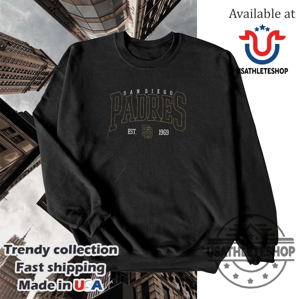 San Diego Padres Est. 1969 Tshirt Classic Vintage Mlb Team Tee 5 San Diego Padres Est. 1969 T-Shirt – Classic Vintage MLB Team Tee