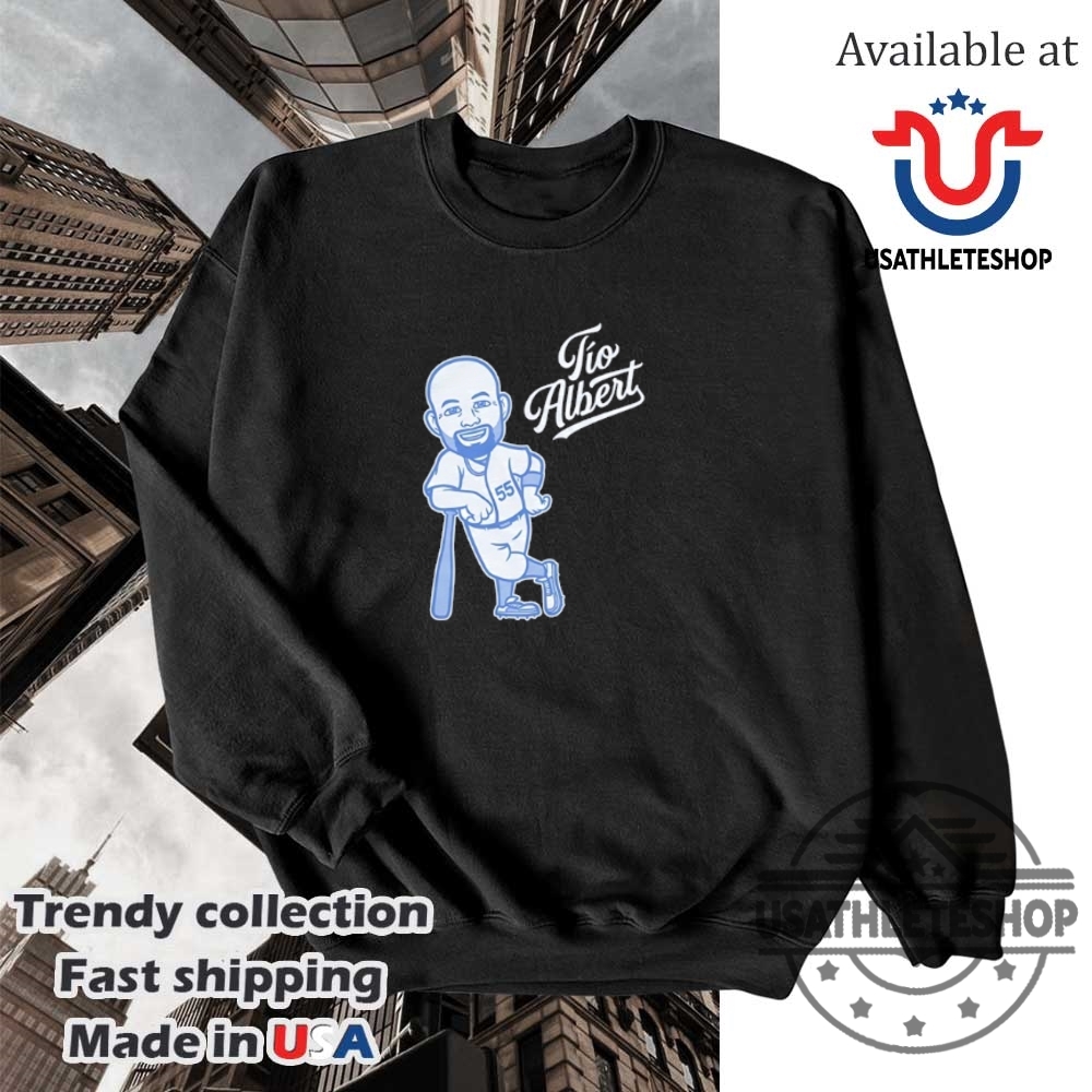 Tío Albert Pujols Dodgers Tshirt Tribute To Latino Baseball Legend 5 Tío Albert Pujols Dodgers T-Shirt – Tribute to Latino Baseball Legend