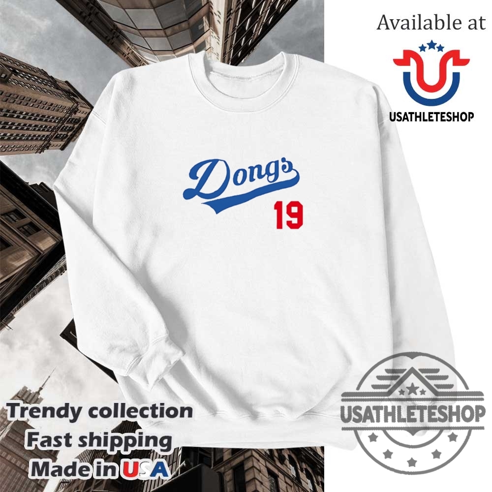 Los Angeles Dodgers Dongs 19 Tshirt Funny Home Run Baseball Tee 5 Los Angeles Dodgers Dongs 19 T-Shirt – Funny Home Run Baseball Tee