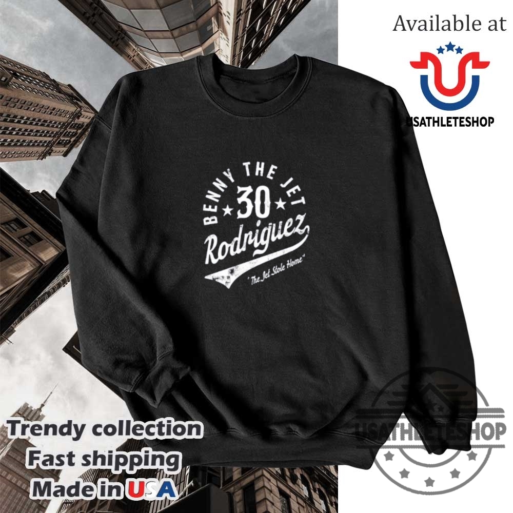 Benny The Jet Rodriguez Tshirt The Jet Stole Home Dodgers Tee 5 Benny The Jet Rodriguez T-Shirt – The Jet Stole Home Dodgers Tee