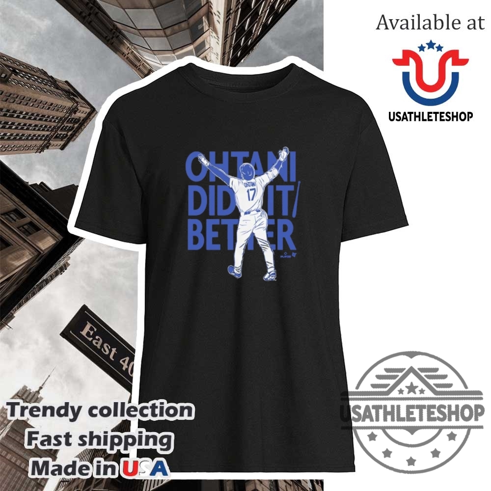 "Top 2025 PGA Championship Quail Hollow T-Shirts for Golf Fans" 32 Shohei Ohtani Bat Flip Tshirt Did It Better Dodgers Baseball Tee