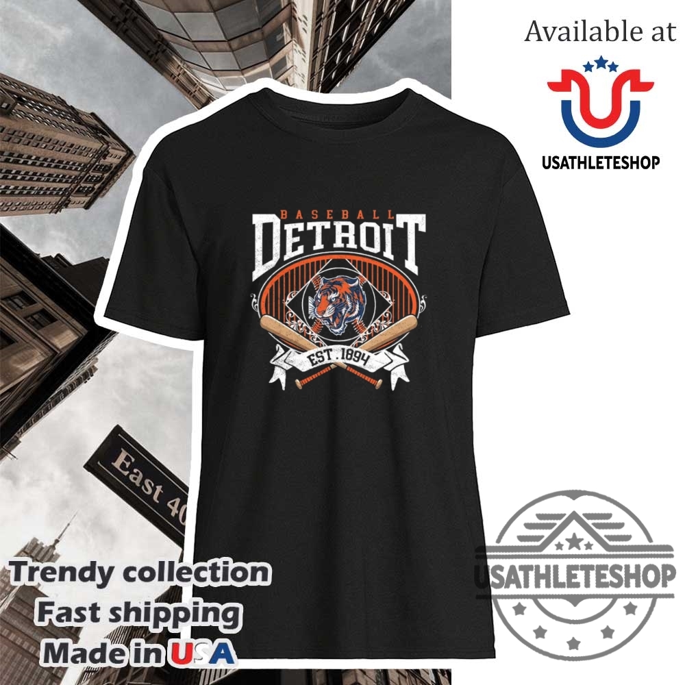 "Top 2025 PGA Championship Quail Hollow T-Shirts for Golf Fans" 38 Detroit Baseball Tshirt Vintage Mlb Logo Tee Est. 1894