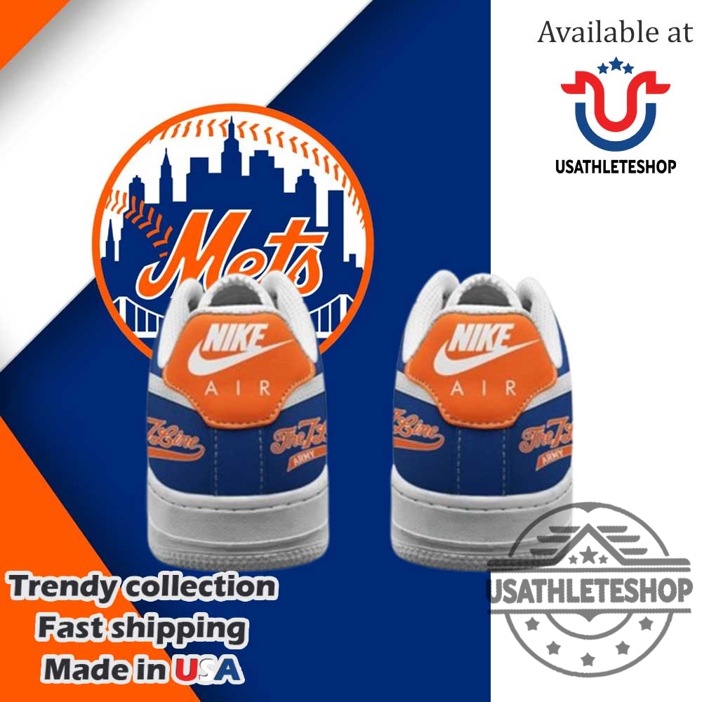 The 7 Line Army New York Mets Custom Air Force 1 Shoes Limited Edition Mlb Fan Sneakers 5 The 7 Line Army New York Mets Custom Air Force 1 Shoes – Limited Edition MLB Fan Sneakers
