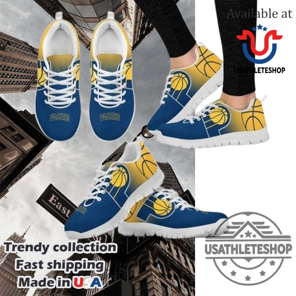 Nba Indiana Pacers Running Shoes White Sole 3 NBA Indiana Pacers Running Shoes White Sole