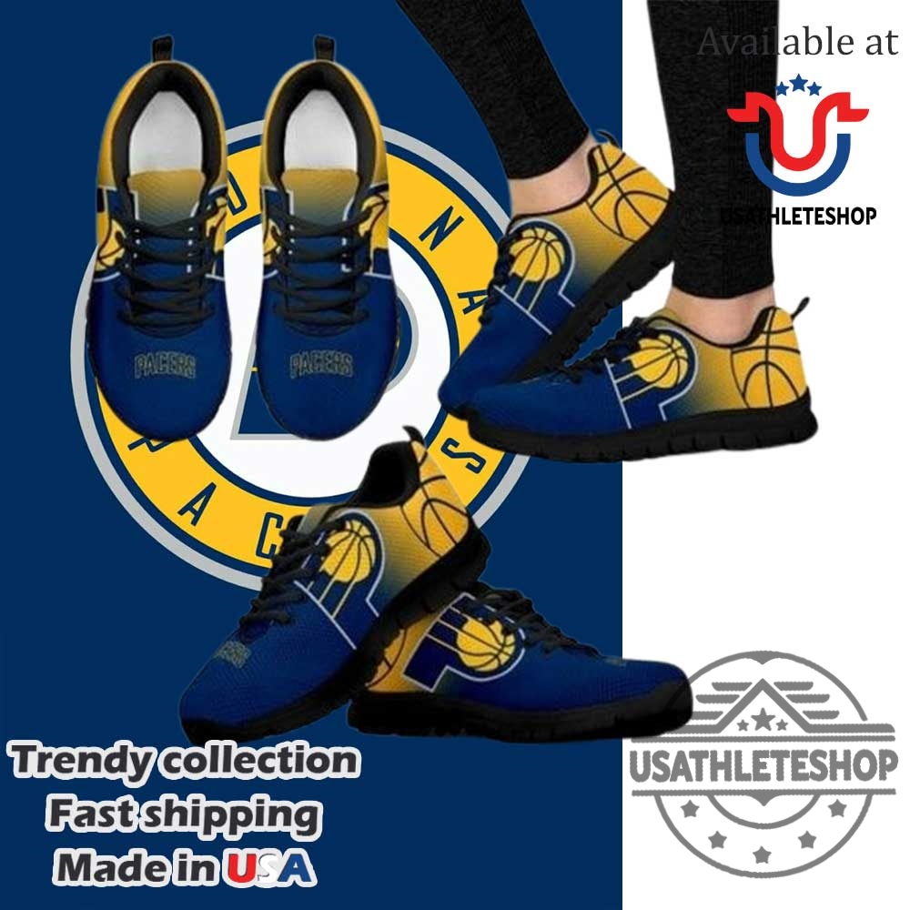 "Shop Oklahoma City Thunder Sneakers: High, Low, Custom Styles Available" 8 Nba Indiana Pacers Running Shoes Black Sole
